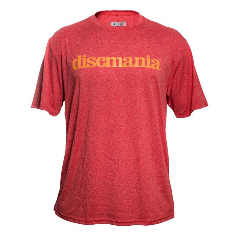 Discmania Heather Performance T-Shirt Scarlet