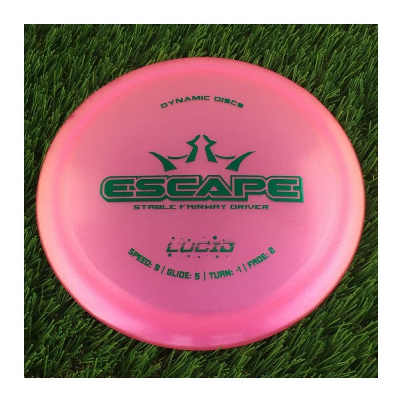 Dynamic Discs Lucid Glimmer Escape – 173g – Translucent Light Pink