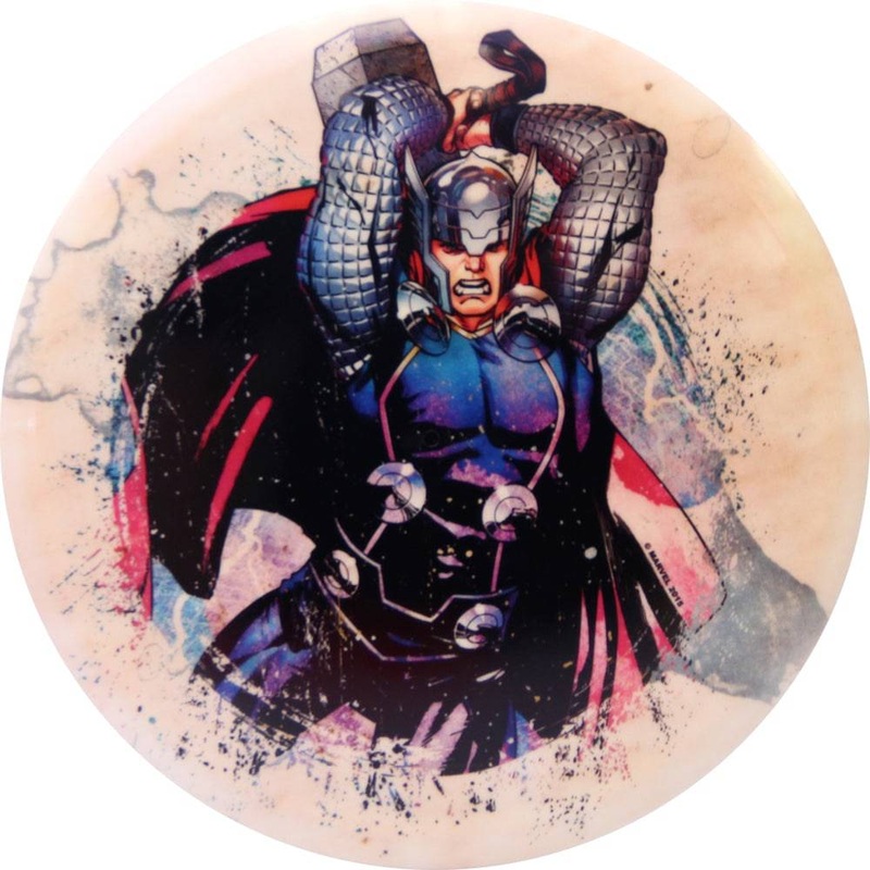 Dynamic Discs Marvel Thor DyeMax Splatter Series Fuzion Truth Midrange Golf Disc