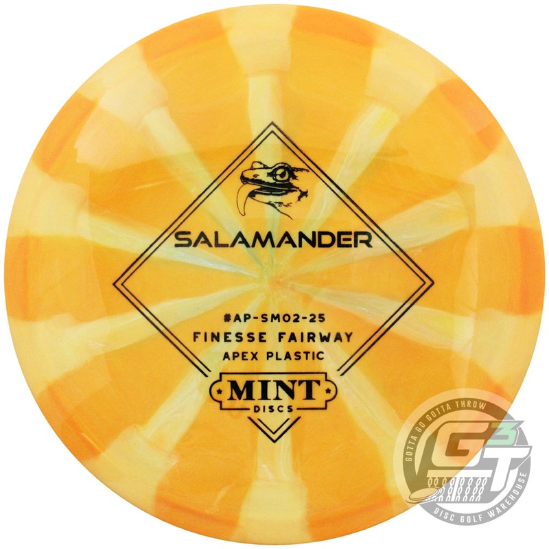 Mint Discs Swirly Apex Salamander Fairway Driver Golf Disc