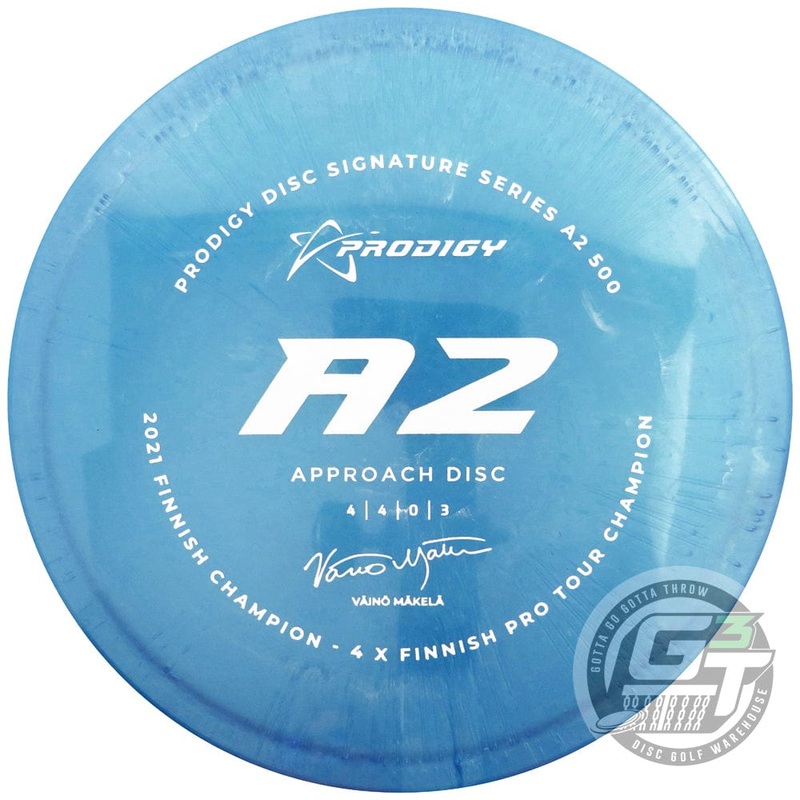 Prodigy Limited Edition 2022 Signature Series Vaino Makela 500 A2 Approach Midrange Golf Disc