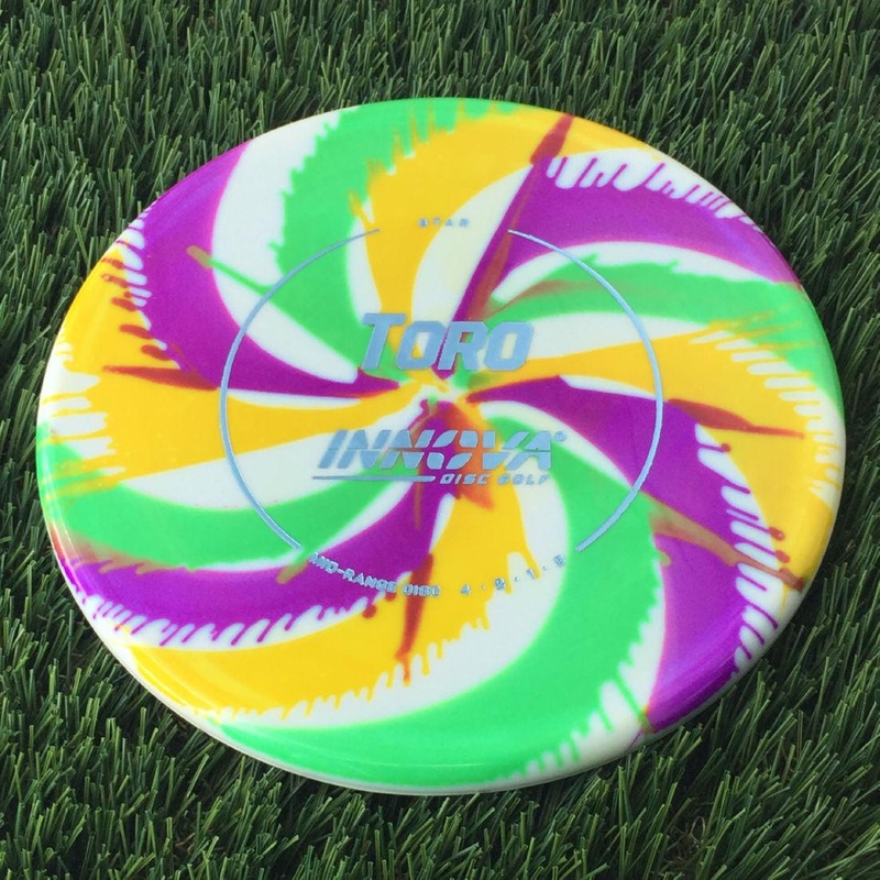 Innova Star I-Dye Toro with Burst Logo Stock Stamp – 175g Dyed