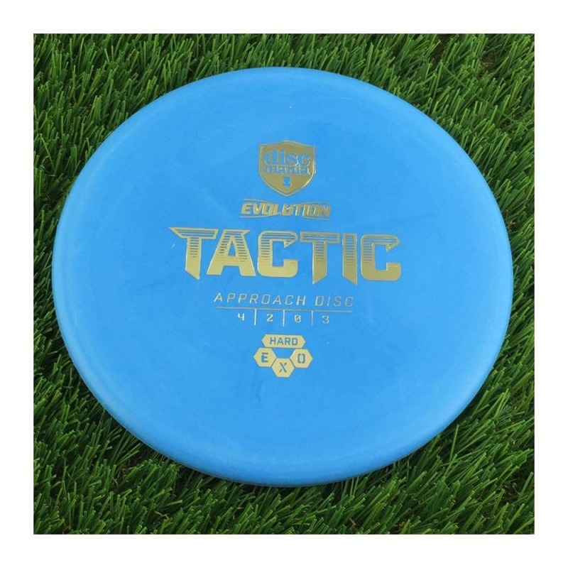 Discmania Evolution EXO Hard Tactic – 173g – Solid Blue
