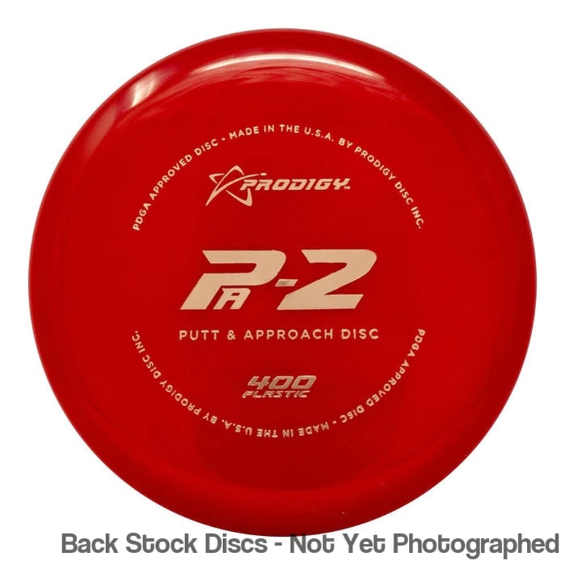 Prodigy 400 PA-2 Putter (Stock Stamp) [Back Stock Inventory – Disc and Stamp Color WILL VARY]