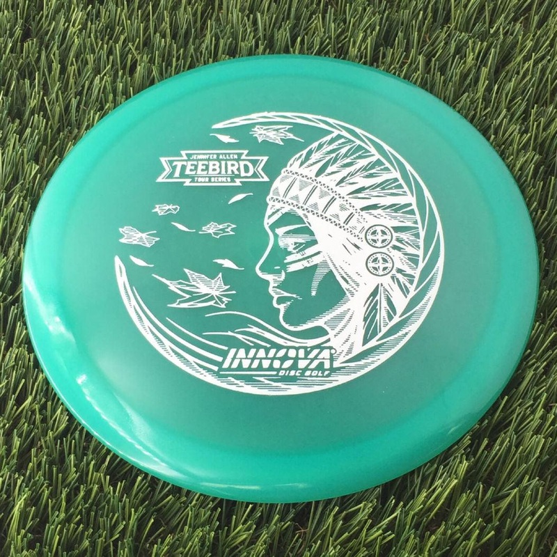 Innova Proto Glow Champion Teebird with Jennifer Allen Tour Series 2025 Stamp – 175g – Translucent Teal Green
