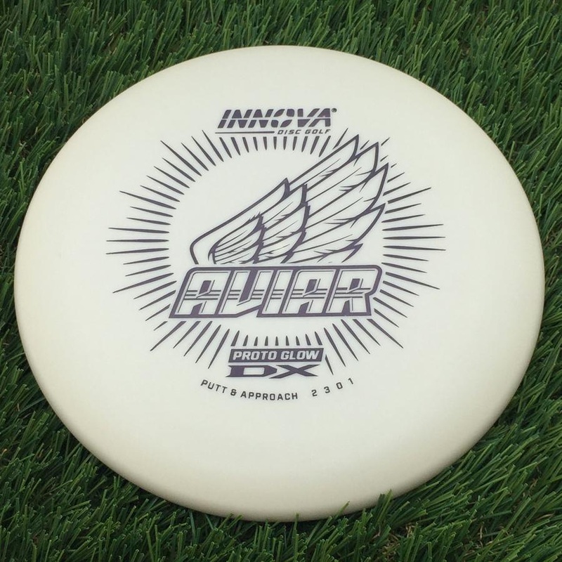Innova Proto Glow DX Aviar Putter with Burst Logo Stock v2 Stamp – 175g – Glow