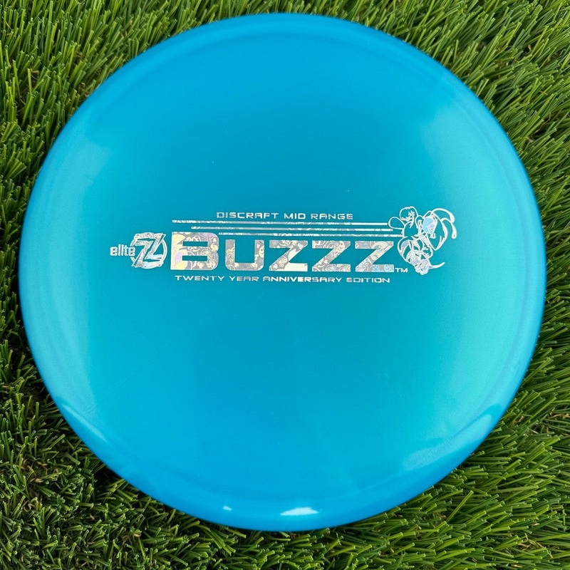 Auction! Discraft Elite Z Buzzz with Twenty Year Anniversary Edition Stamp – 176g – Translucent Blue