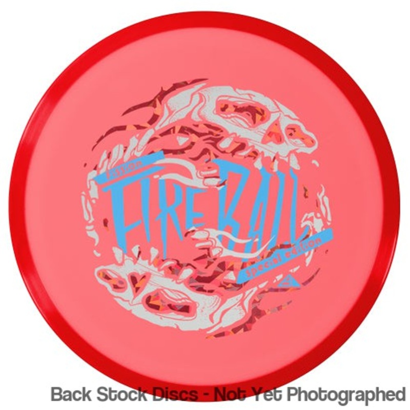 Axiom Fission Fireball 9|4|0|3.5 Distance Driver with Special Edition Fireball Art by Mike Inscho Stamp [Back Stock Inventory – Disc and Stamp Color WILL VARY]