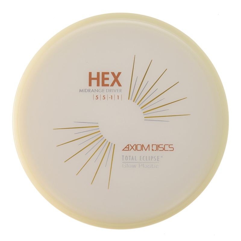 Axiom Hex – Total Eclipse White Core Yellow Rim 179g | Style 0025