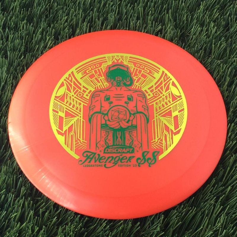 Discraft Big Z Collection Avenger SS with 2023 Ledgestone Edition – Wave 2 Stamp – 174g Orange