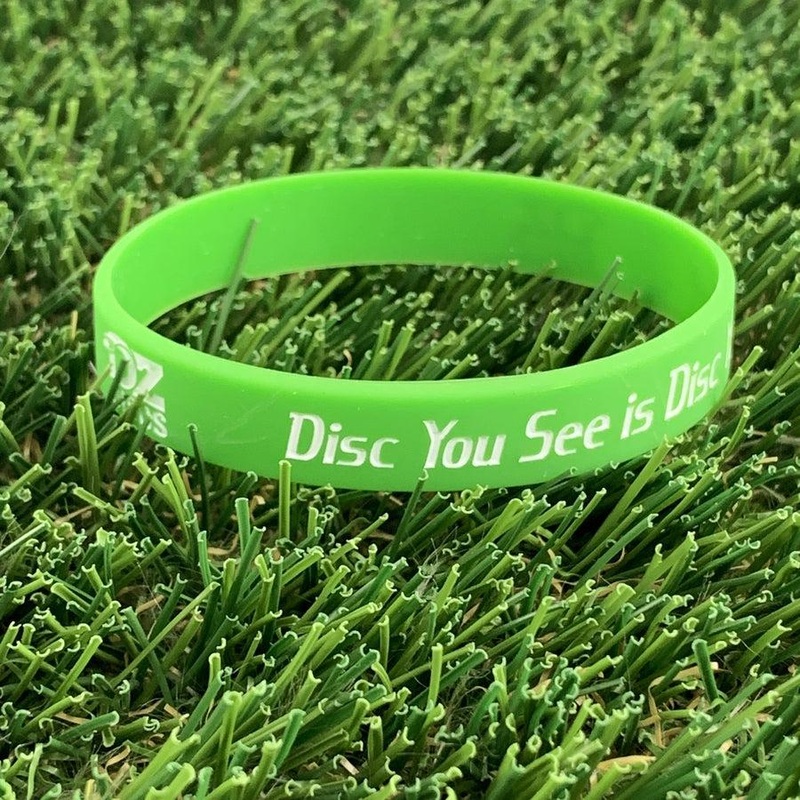 DZDiscs Wristband Bracelet – Silicone – 1/2″ Wide