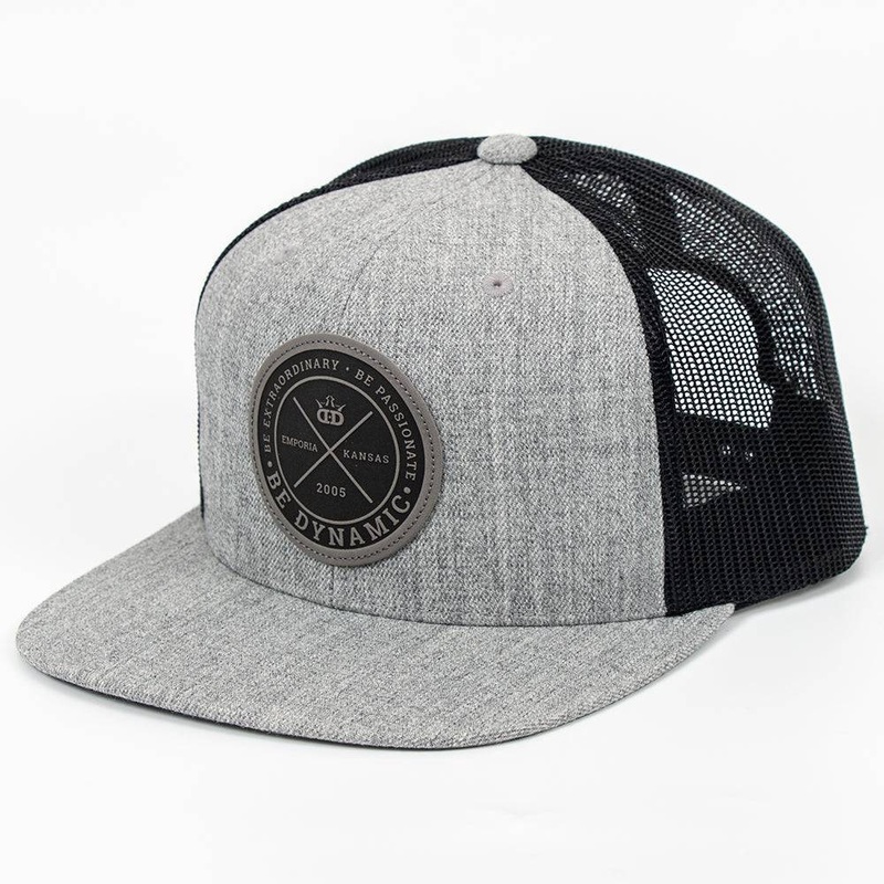 Dynamic Discs Foundation Leather Patch Snapback Mesh Disc Golf Hat
