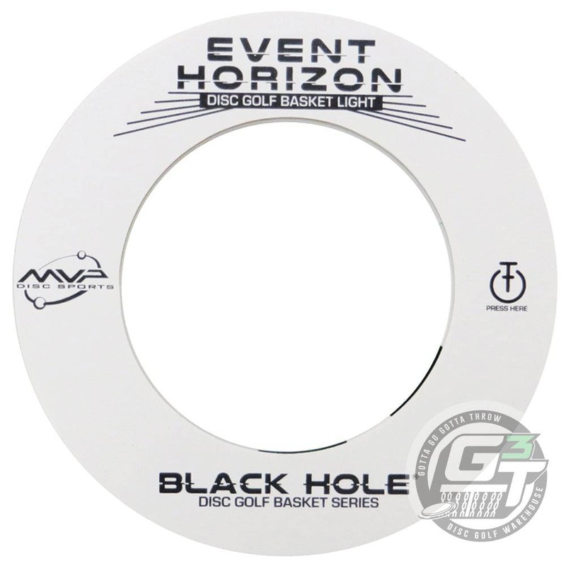 MVP Disc Sports Black Hole Event Horizon LED Disc Golf Basket Light