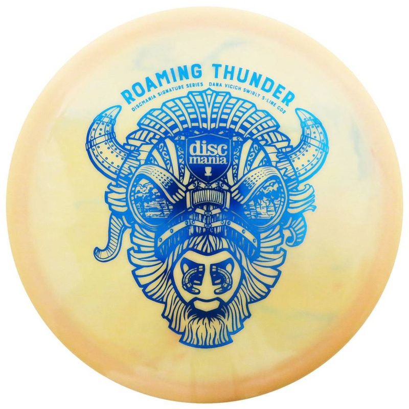 Discmania Limited Edition Signature Dana Vicich Roaming Thunder Swirly S-Line CD2 Control Driver Distance Driver Golf Disc