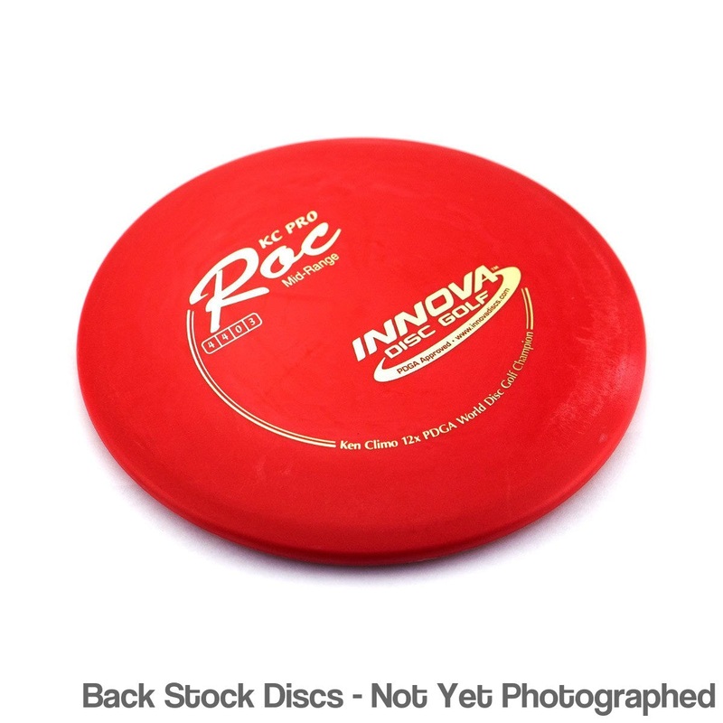 Innova Pro KC Roc Midrange with Ken Climo 12x PDGA World Disc Golf Champion Stamp [Back Stock Inventory – Disc and Stamp Color WILL VARY]