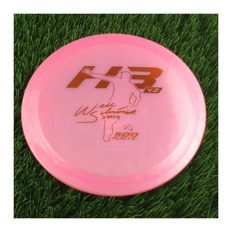 Prodigy 500 H3 V2 with Will Schusterick 2021 Signature Series Stamp – 174g – Translucent Pink