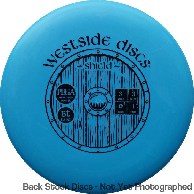 Westside BT Hard Shield Putter (Stock Stamp) [Back Stock Inventory – Disc and Stamp Color WILL VARY]