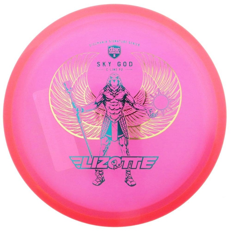 Discmania Limited Edition Signature Simon Lizotte Golden Wings Sky God C-Line P2 Pro Putter Golf Disc