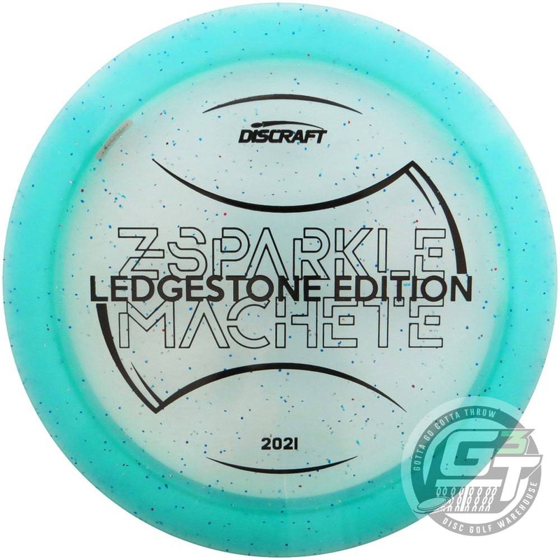 Discraft Limited Edition 2021 Ledgestone Open Sparkle Elite Z Machete Distance Driver Golf Disc