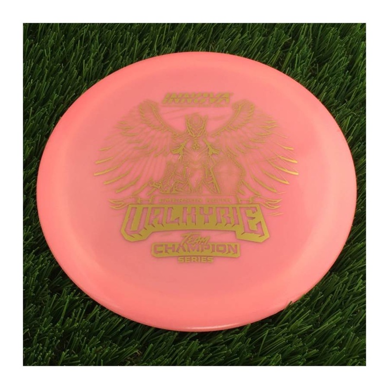 Innova Proto Glow Star Valkyrie with Emerson Keith Team Champion Tour Series 2024 Stamp – 175g – Solid Pink