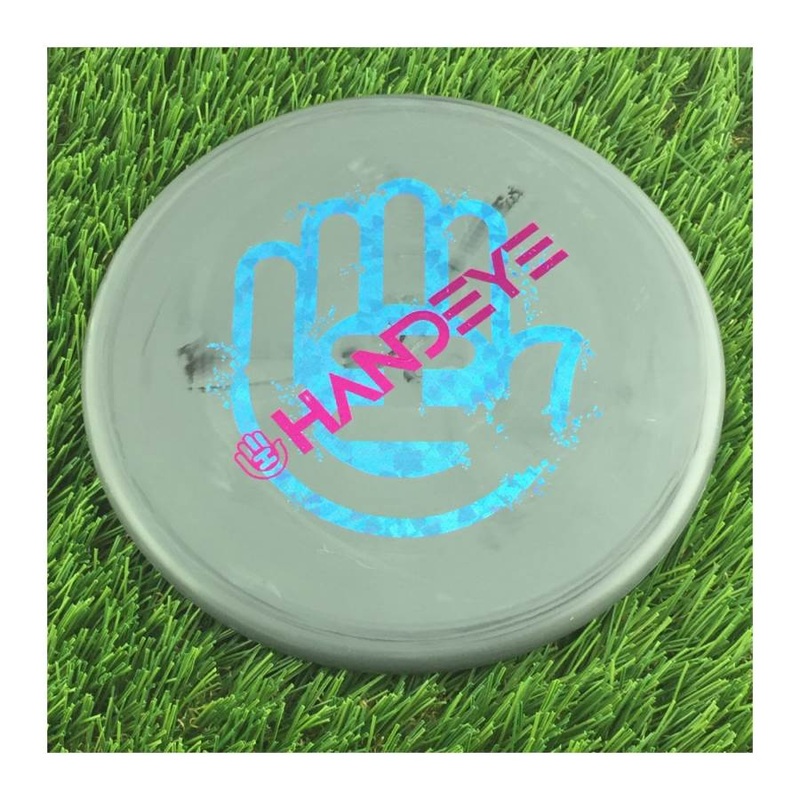 Westside BT Medium Harp with HSCo 2-Color Shattered Hand and Bar Logo Stamp – 173g – Solid Grey