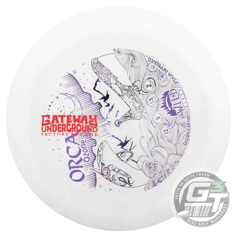 Wild Discs Factory Second Ozone Orca Distance Driver Golf Disc