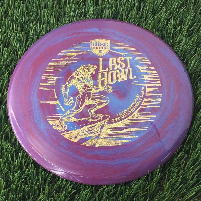 Discmania Swirly S-Line PD with Colten Montgomery Signature Series Last Howl Stamp – 176g Blurple