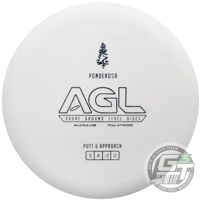 Above Ground Level Glow Woodland Ponderosa Putter Golf Disc