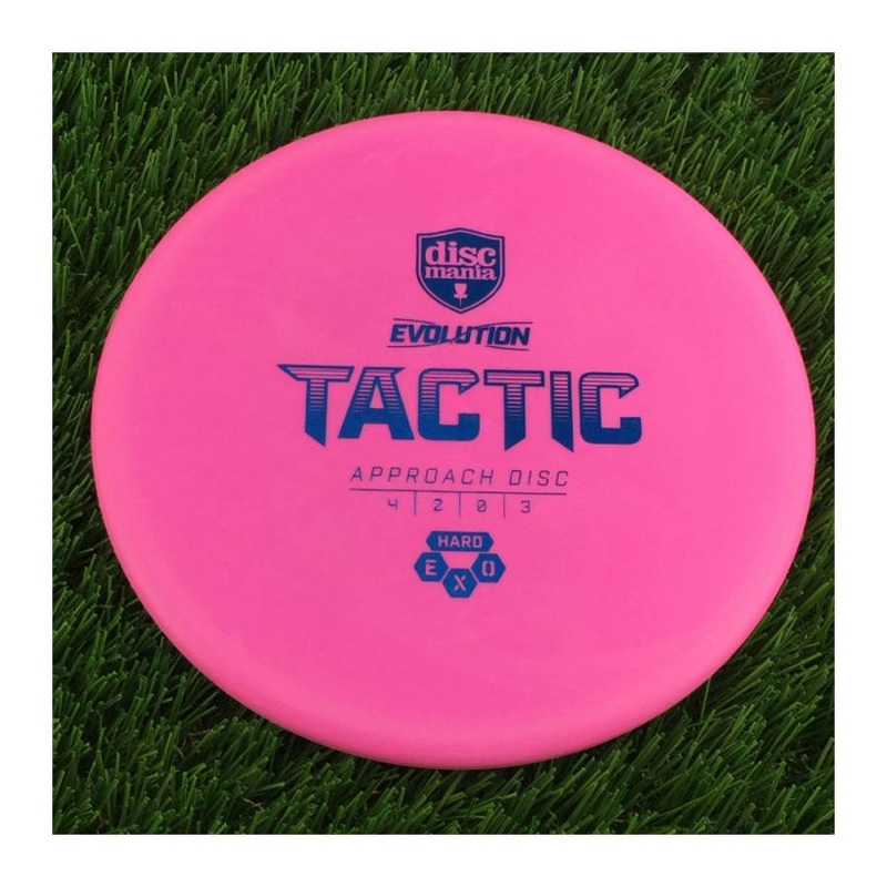 Discmania Evolution EXO Hard Tactic – 173g – Solid Pink