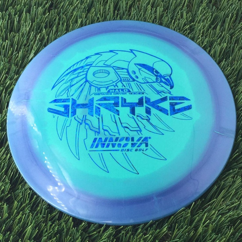 Innova Halo Star Shryke with Burst Logo Stock Stamp – 175g Turquoise Blue