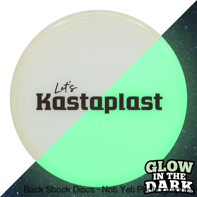 Kastaplast K1 Glow Reko Putter with Let’s Kastaplast DyeMax Stamp [Back Stock Inventory – Disc and Stamp Color WILL VARY]