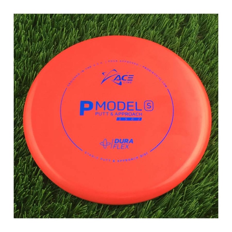 Prodigy Ace Line DuraFlex P Model S with Cale Leiviska 2021 Bottom Stamp Stamp – 175g – Solid Red