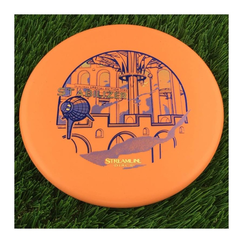Streamline Electron Firm – Streamline Stabilizer 3|3|0|2.5 with Special Edition Sky Civilization Stamp – 172g – Solid Orange