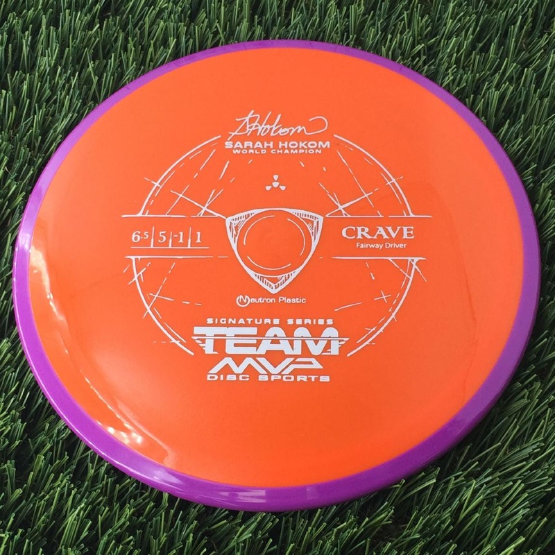 Axiom Neutron Crave with Sarah Hokom World Champion Signature Series Team MVP Stamp – 160g Orange