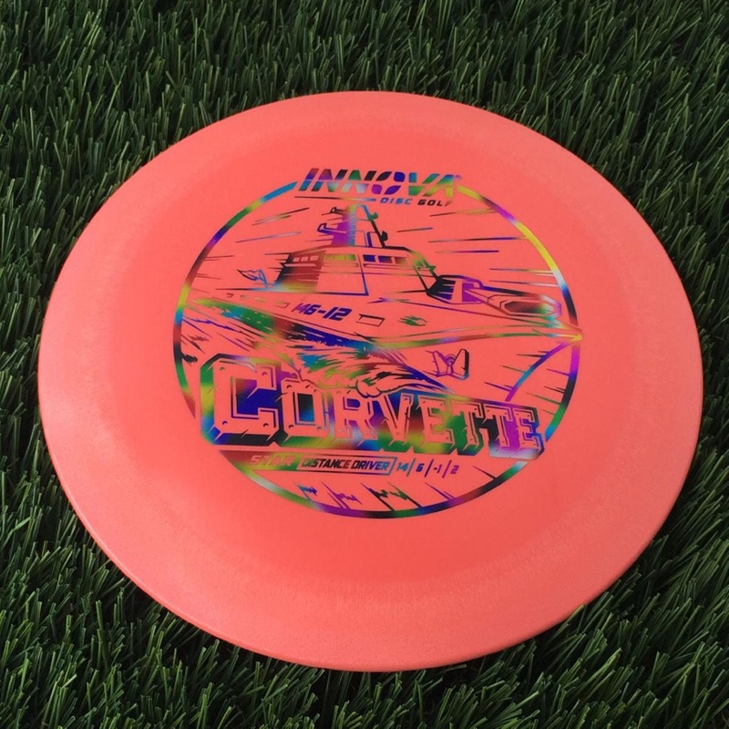 Innova Star Corvette with Burst Logo Stock Stamp – 138g Pink