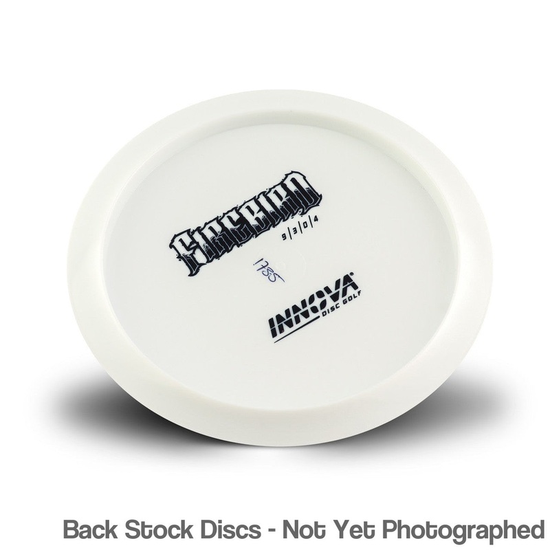 Innova Star Firebird Distance Driver with U-Dye Bottom Stamp on White Stamp [Back Stock Inventory – Disc and Stamp Color WILL VARY]