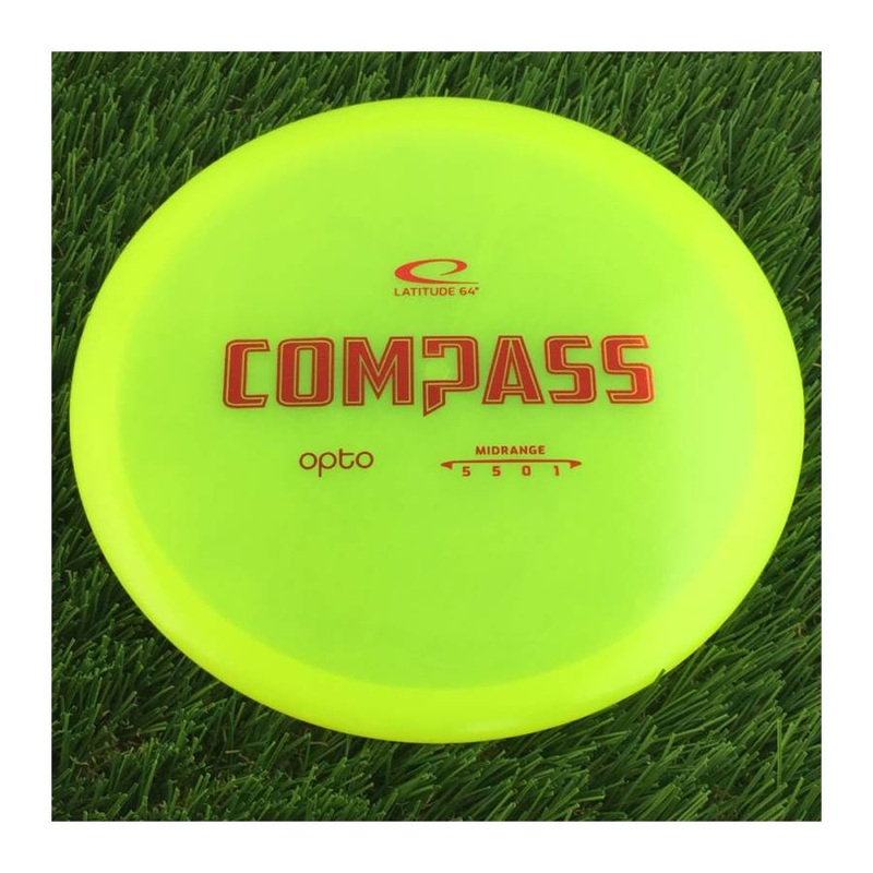 Latitude 64 Opto Compass – 177g – Translucent Yellow