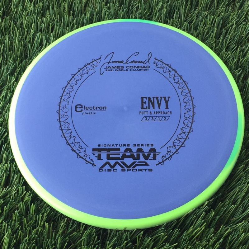 Axiom Electron Medium Envy with James Conrad Signature Series Stamp – 172g Dark Blue