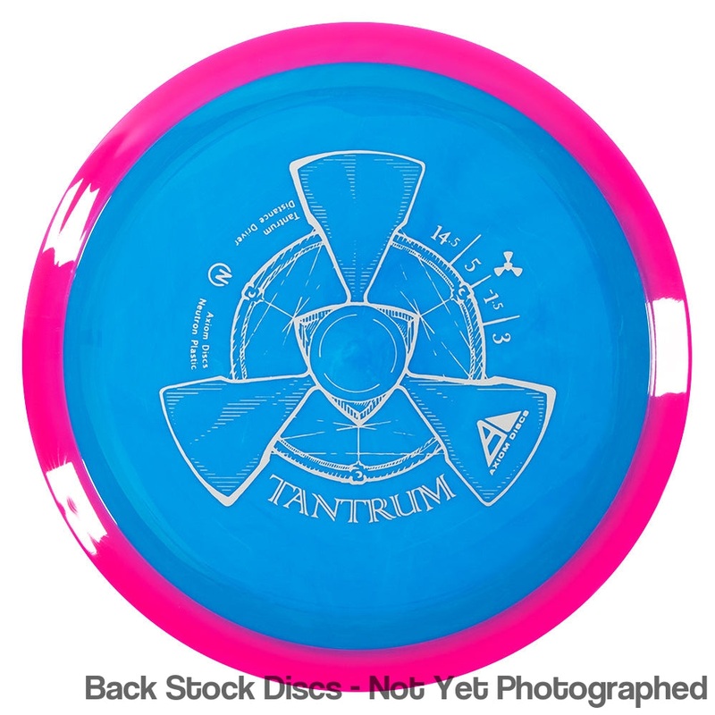 Axiom Neutron Tantrum Distance Driver (Stock Stamp) [Back Stock Inventory – Disc and Stamp Color WILL VARY]