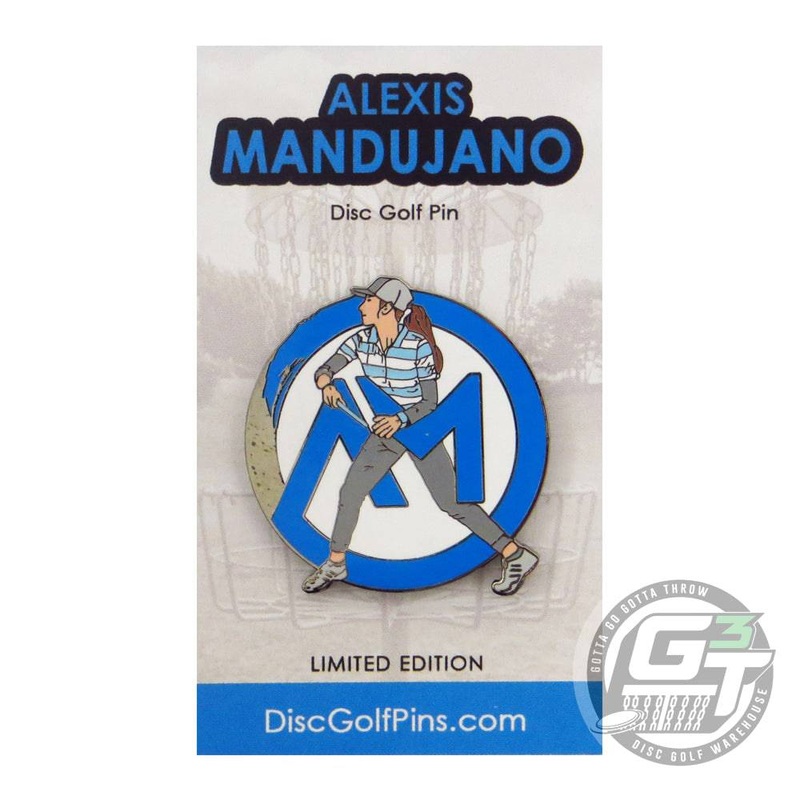 Disc Golf Pins Alexis Mandujano Series 1 Enamel Disc Golf Pin
