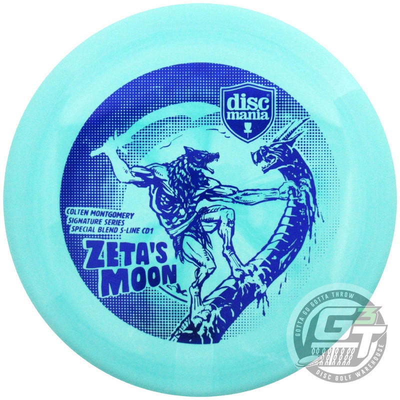 Discmania Limited Edition 2023 Signature Colten Montgomery Zeta’s Moon Special Blend S-Line CD1 Control Driver Distance Driver Golf Disc