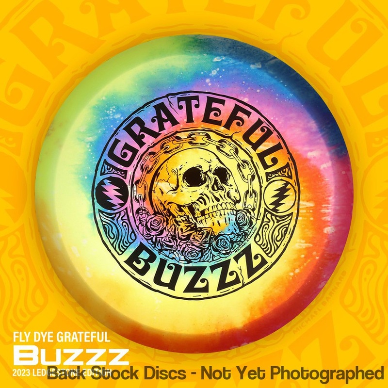 Discraft Elite Z Fly-Dyed Buzzz Midrange with 2023 Ledgestone Edition – Wave 2 Stamp [Back Stock Inventory – Disc and Stamp Color WILL VARY]