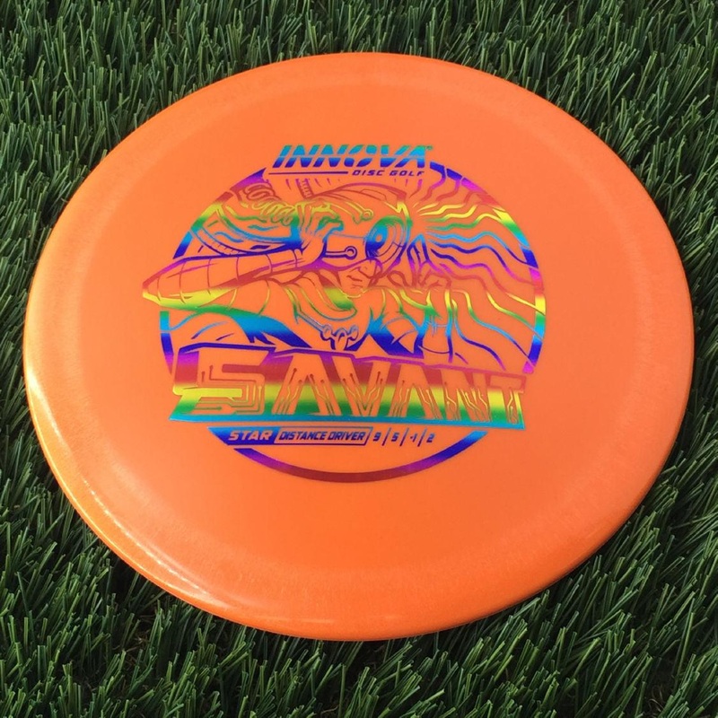 Innova Star Savant with Burst Logo Stock Stamp – 163g Orange