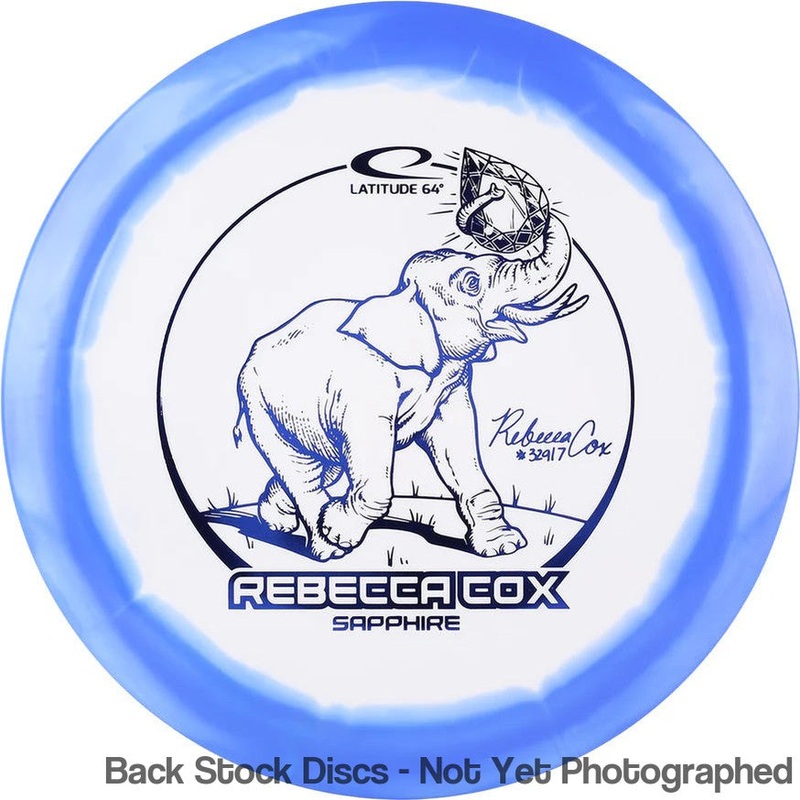 Latitude 64 Gold Line Orbit Sapphire Fairway Driver with Rebecca Cox Team Series 2024 Stamp [Back Stock Inventory – Disc and Stamp Color WILL VARY]