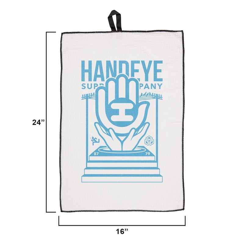Handeye Supply Co Microfiber Waffle Weave Golf Towel