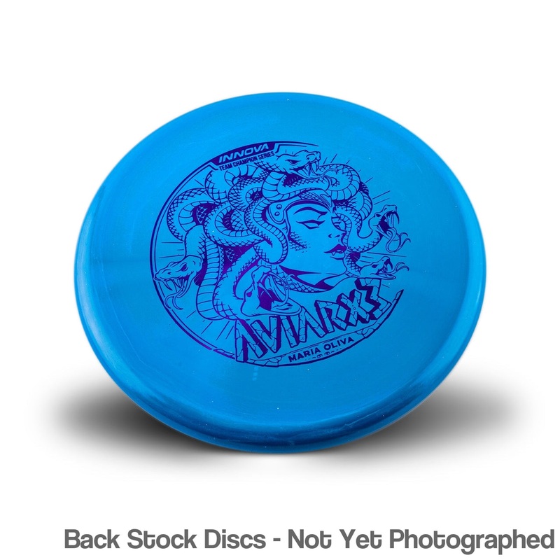 Innova Star AviarX3 Putter with Maria Oliva 2022 Team Champion Tour Series Stamp [Back Stock Inventory – Disc and Stamp Color WILL VARY]