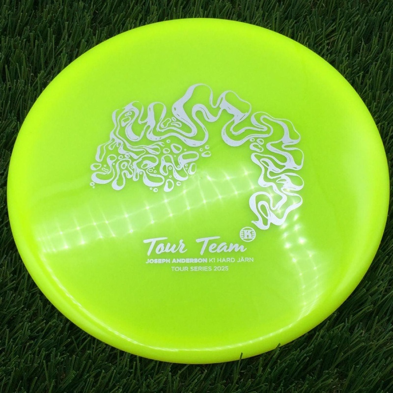 Kastaplast K1 Hard Jarn with Tour Team – Joseph Anderson – Tour Series 2025 Stamp – 174g – Yellow