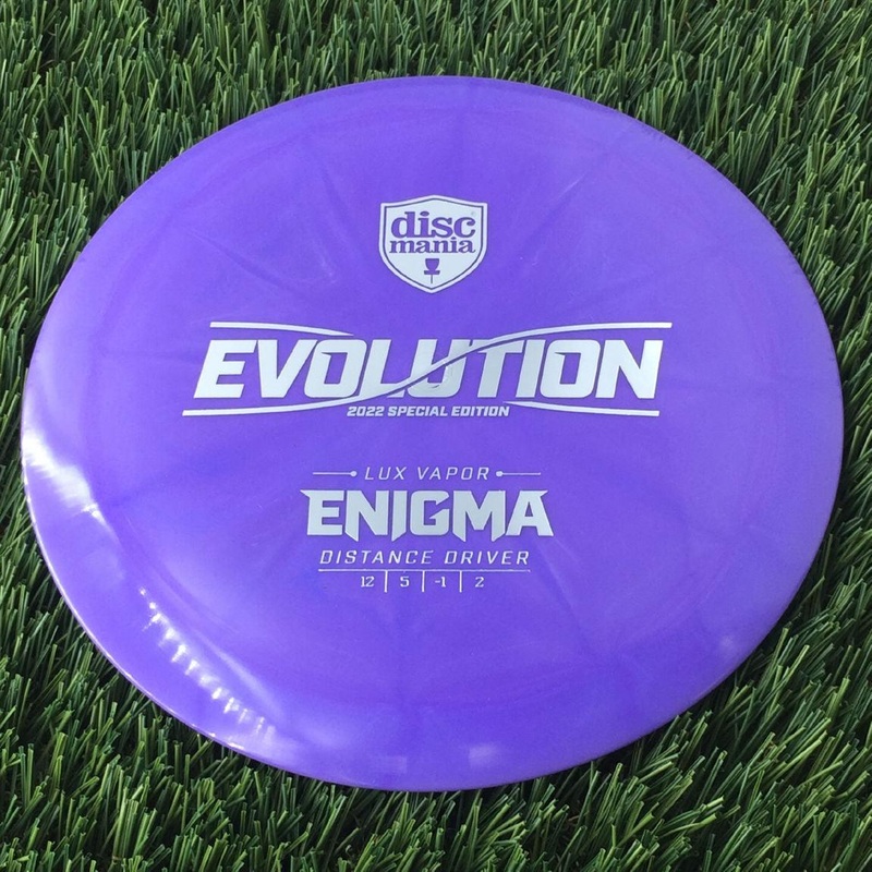Discmania Evolution Vapor Enigma with Special Edition Stamp – 174g Purple