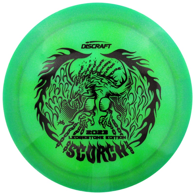 Discraft Limited Edition 2023 Ledgestone Open Swirl Elite Z Scorch Distance Driver Golf Disc