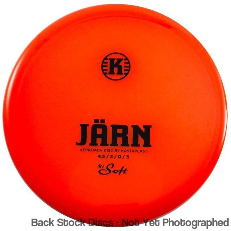 Kastaplast K1 Soft Jarn Midrange (Stock Stamp) [Back Stock Inventory – Disc and Stamp Color WILL VARY]